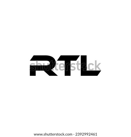 RTL Letter Logo Design, Inspiration for a Unique Identity. Modern Elegance and Creative Design. Watermark Your Success with the Striking this Logo.