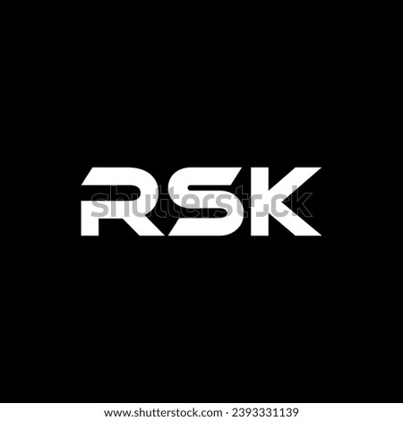 RSK Letter Logo Design, Inspiration for a Unique Identity. Modern Elegance and Creative Design. Watermark Your Success with the Striking this Logo.