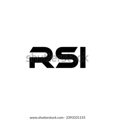 RSI Letter Logo Design, Inspiration for a Unique Identity. Modern Elegance and Creative Design. Watermark Your Success with the Striking this Logo.