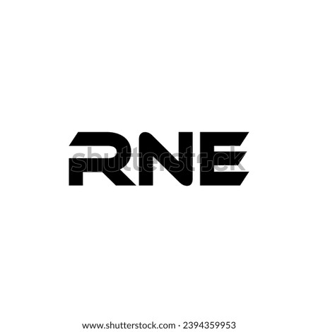 RNE Letter Logo Design, Inspiration for a Unique Identity. Modern Elegance and Creative Design. Watermark Your Success with the Striking this Logo.