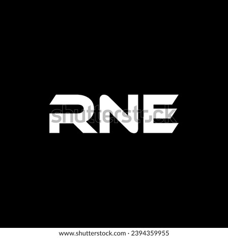 RNE Letter Logo Design, Inspiration for a Unique Identity. Modern Elegance and Creative Design. Watermark Your Success with the Striking this Logo.