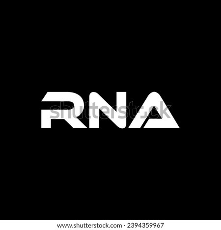 RNA Letter Logo Design, Inspiration for a Unique Identity. Modern Elegance and Creative Design. Watermark Your Success with the Striking this Logo.