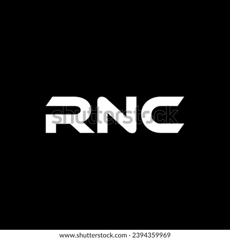 RNC Letter Logo Design, Inspiration for a Unique Identity. Modern Elegance and Creative Design. Watermark Your Success with the Striking this Logo.