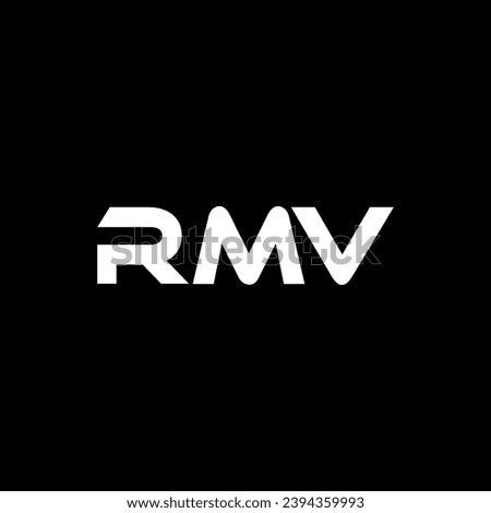 RMV Letter Logo Design, Inspiration for a Unique Identity. Modern Elegance and Creative Design. Watermark Your Success with the Striking this Logo.