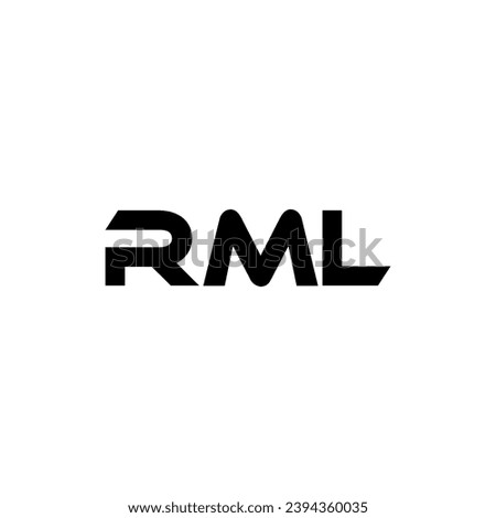 RML Letter Logo Design, Inspiration for a Unique Identity. Modern Elegance and Creative Design. Watermark Your Success with the Striking this Logo.