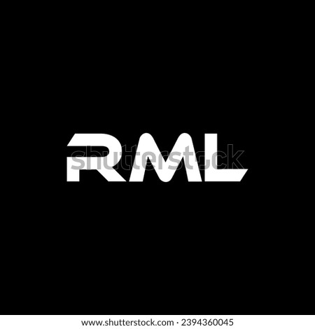 RML Letter Logo Design, Inspiration for a Unique Identity. Modern Elegance and Creative Design. Watermark Your Success with the Striking this Logo.