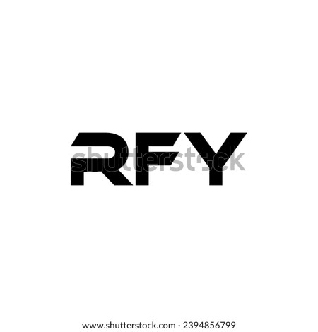 RFY Letter Logo Design, Inspiration for a Unique Identity. Modern Elegance and Creative Design. Watermark Your Success with the Striking this Logo.