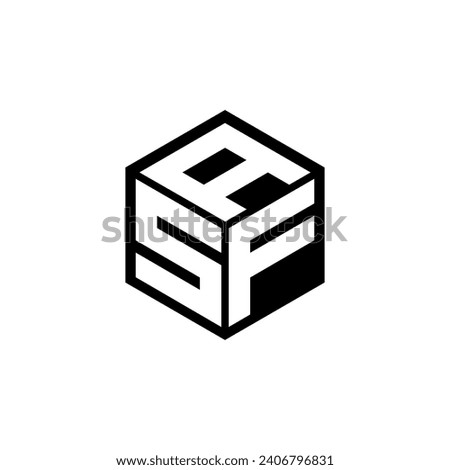 SFA letter logo design with white background in illustrator. Vector logo, calligraphy designs for logo, Poster, Invitation, etc.