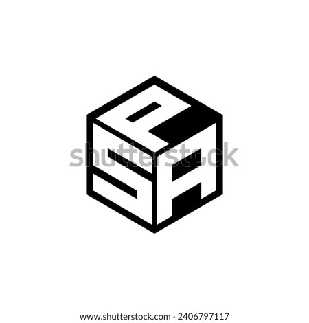 SAP letter logo design with white background in illustrator. Vector logo, calligraphy designs for logo, Poster, Invitation, etc.
