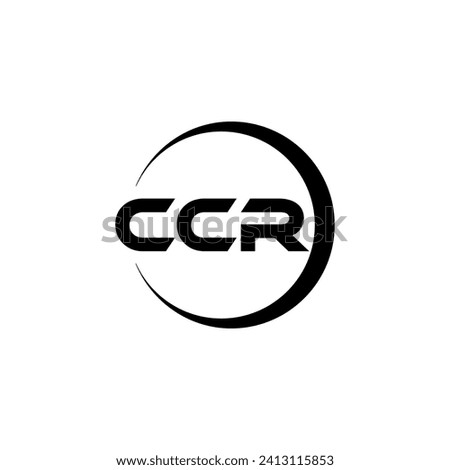 CCR Letter Logo Design, Inspiration for a Unique Identity. Modern Elegance and Creative Design. Watermark Your Success with the Striking this Logo.