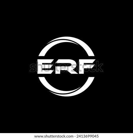 ERF Letter Logo Design, Inspiration for a Unique Identity. Modern Elegance and Creative Design. Watermark Your Success with the Striking this Logo.