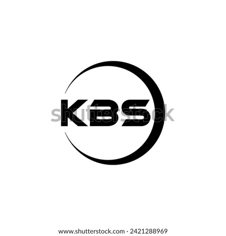 KBS Letter Logo Design, Inspiration for a Unique Identity. Modern Elegance and Creative Design. Watermark Your Success with the Striking this Logo.