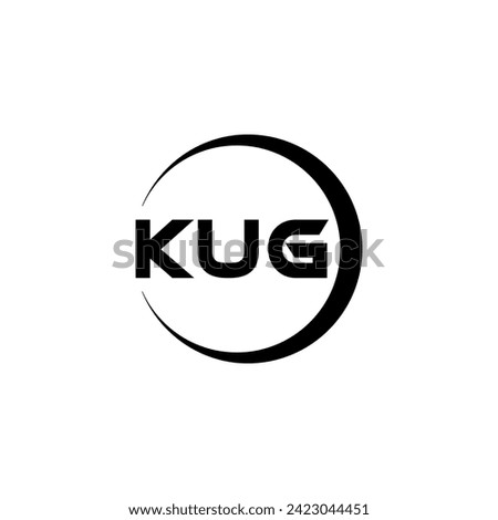 KUG Letter Logo Design, Inspiration for a Unique Identity. Modern Elegance and Creative Design. Watermark Your Success with the Striking this Logo.