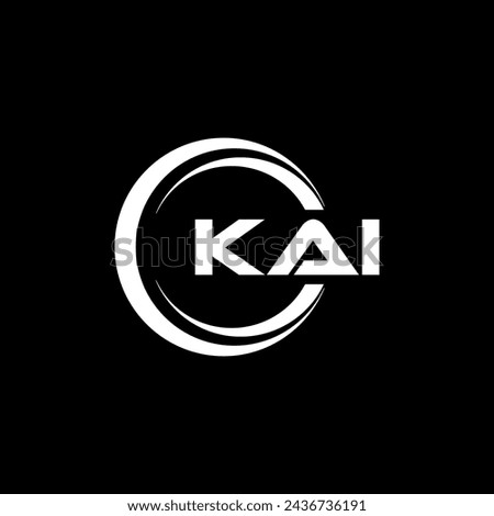 KAI Letter Logo Design, Inspiration for a Unique Identity. Modern Elegance and Creative Design. Watermark Your Success with the Striking this Logo.