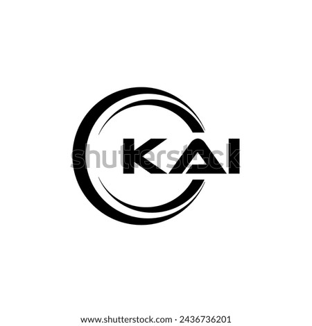 KAI Letter Logo Design, Inspiration for a Unique Identity. Modern Elegance and Creative Design. Watermark Your Success with the Striking this Logo.