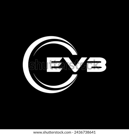 EVB Letter Logo Design, Inspiration for a Unique Identity. Modern Elegance and Creative Design. Watermark Your Success with the Striking this Logo.