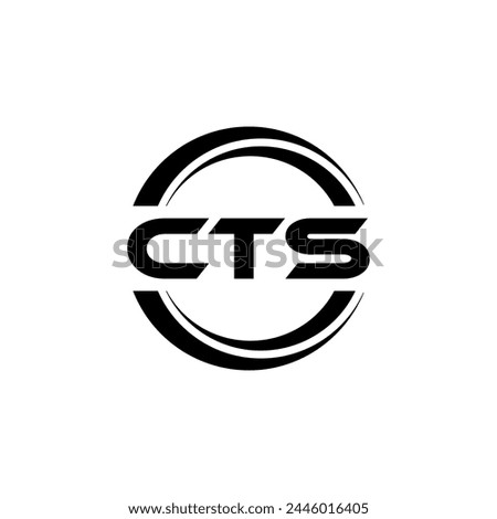 CTS Letter Logo Design, Inspiration for a Unique Identity. Modern Elegance and Creative Design. Watermark Your Success with the Striking this Logo.