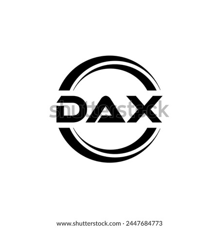 DAX Letter Logo Design, Inspiration for a Unique Identity. Modern Elegance and Creative Design. Watermark Your Success with the Striking this Logo.