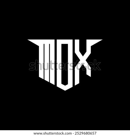 MDX letter logo design with white background in illustrator, vector logo modern alphabet font overlap style, calligraphy designs for logo, Poster, Invitation, etc.