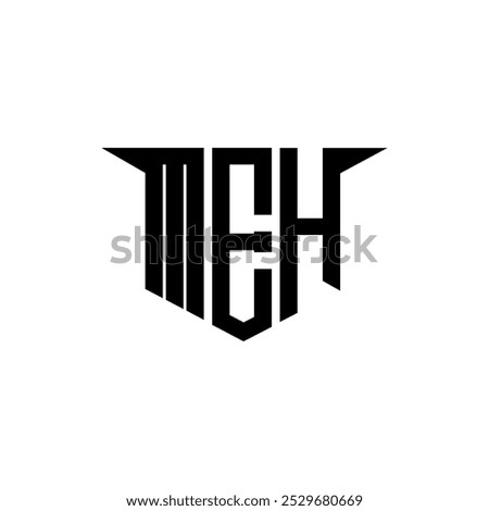 MEH letter logo design with white background in illustrator, vector logo modern alphabet font overlap style, calligraphy designs for logo, Poster, Invitation, etc.