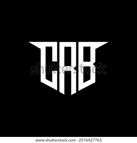 CRB letter logo design with white background in illustrator, vector logo modern alphabet font overlap style, calligraphy designs for logo, Poster, Invitation, etc.