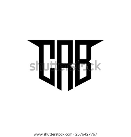 CRB letter logo design with white background in illustrator, vector logo modern alphabet font overlap style, calligraphy designs for logo, Poster, Invitation, etc.