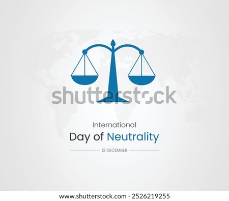 International Day of Neutrality 10 December Social Media Banner