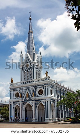 Christ church near Amphawa and Bangkok,Thailand #2