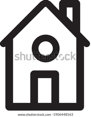 house Vector illustration isolated on a white background