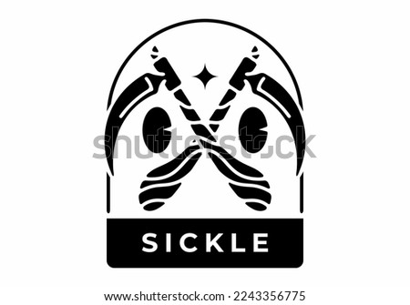 Similar – Image, Stock Photo hammer, sickle, skull and cap on turquoise sofa