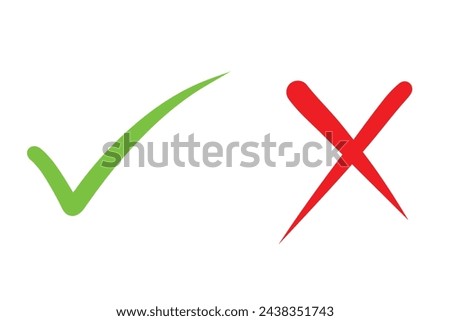 Similar – Image, Stock Photo No is written on one hand. Border, protest, defense,