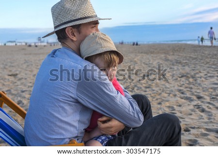 Unconditional love of father and son