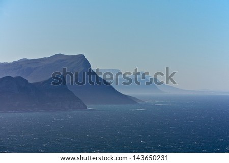 Cape Point the most southern western point of the African continent, Cape Town, South Africa