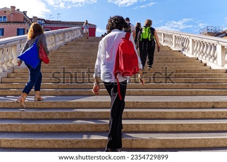Similar – Image, Stock Photo Stairs, Shadow, Bridge