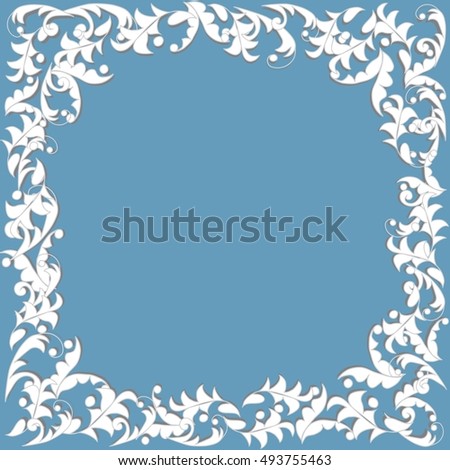 Template For Christmas Cards Invitations Backgrounds And More With