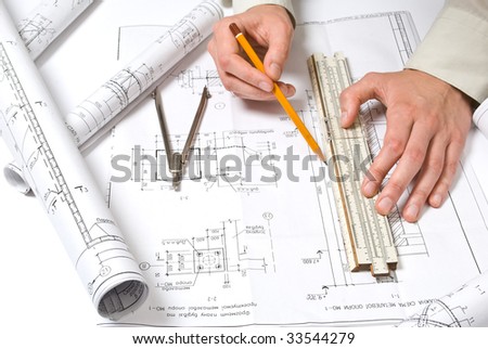  Drawing And Various Tools Stock Photo 33544279 Shutterstock