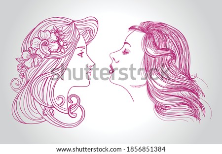 Women's Day 8th March, Illustration Design Template