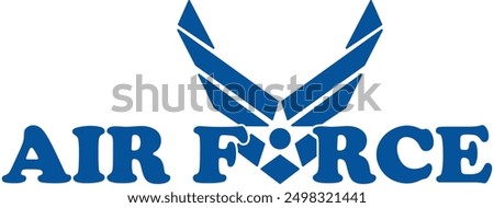 Air Force Logo Vector High Quality Military Emblem Graphic