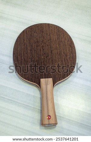 Similar – Image, Stock Photo Rackets made of wood and plastic for badminton and badminton on green lawn on a farm in the summer in Rudersau near Rottenbuch in the district of Weilheim-Schongau in the Pfaffenwinkel in Upper Bavaria