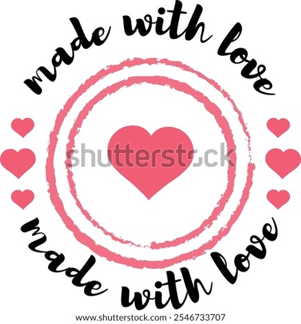 Similar – Image, Stock Photo Little artists gesturing heart and smiling