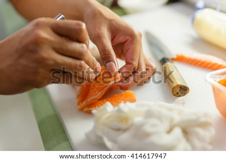 Similar – Image, Stock Photo Kitchen clamp, which shows itself at its best when surrounded by light