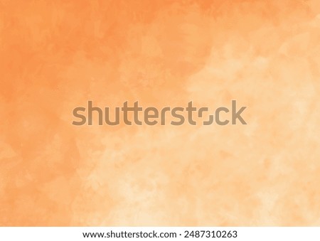 Pastel soft light orange or yellow wallpapers. Abstract orange background. Faded tones pale yellow abstract watercolor sunshine texture. Parchment paper vintage grunge sunburst flare watercolour