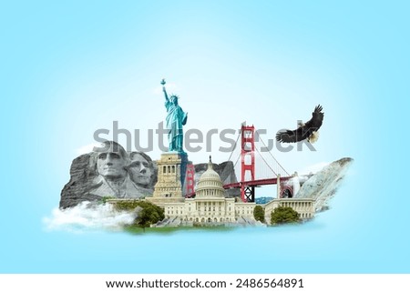 Similar – Image, Stock Photo Dome of the American Orphanage in Potsdam