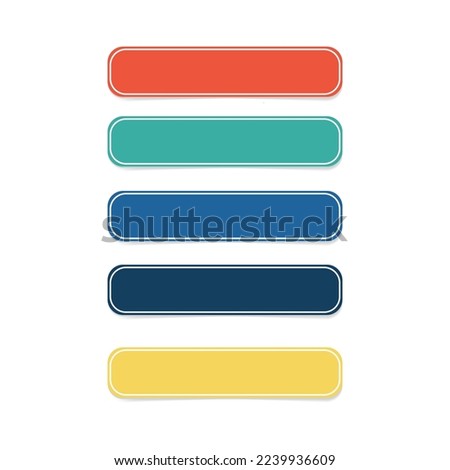 text box vector design, writing text box, writing area, writing box, suitable for editing material