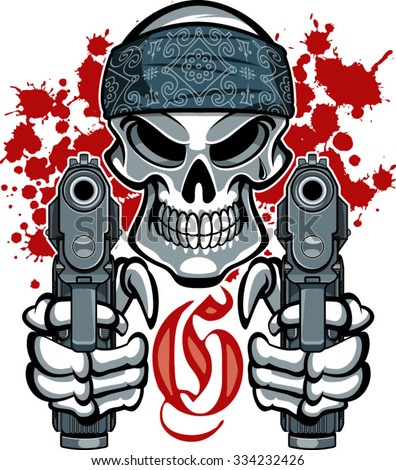 Gangster Vector Art | 123Freevectors