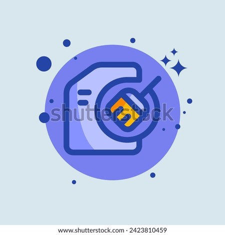 Clean disk flat illustration. Cleaner signs vector illustration.