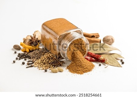 Similar – Image, Stock Photo Garam masala in glass jar