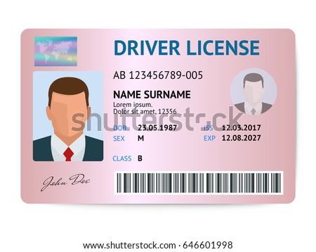 identification template