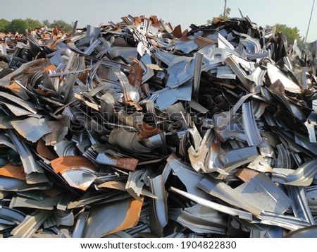 Similar – Image, Stock Photo scrap Scrap metal car Car