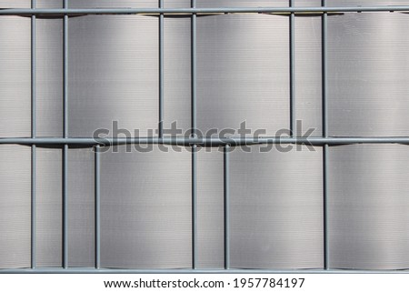 Similar – Image, Stock Photo Fence with plastic film